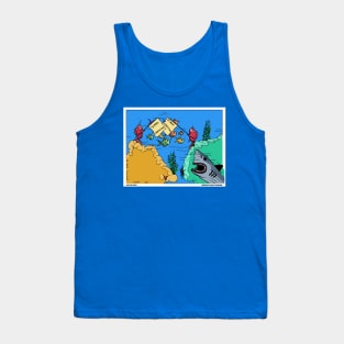 School crossing Tank Top